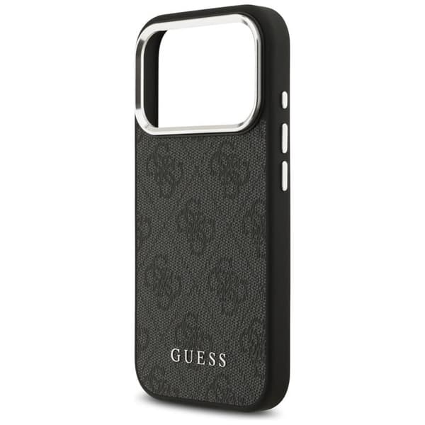 Guess telefontaske til iPhone 17 Pro MagSafe 4G Classic Logo - Sort Svart