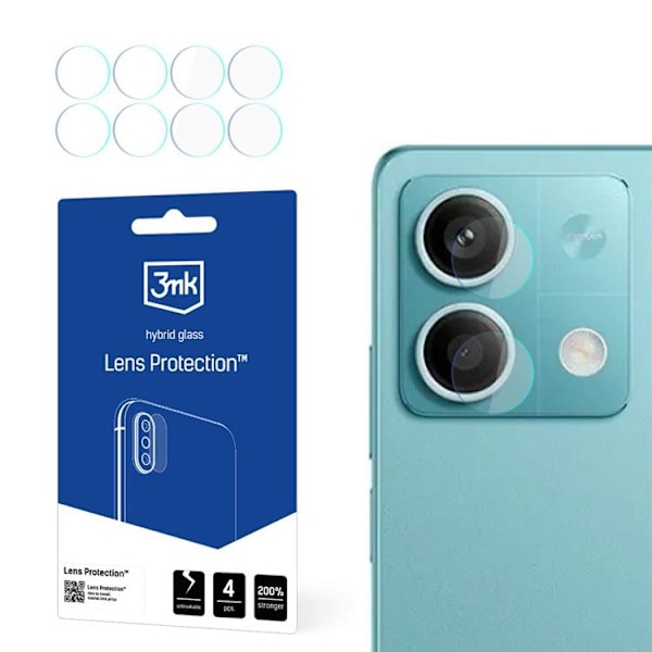 3MK Xiaomi Redmi Note 13 5G    Kameralinskydd - Transparent