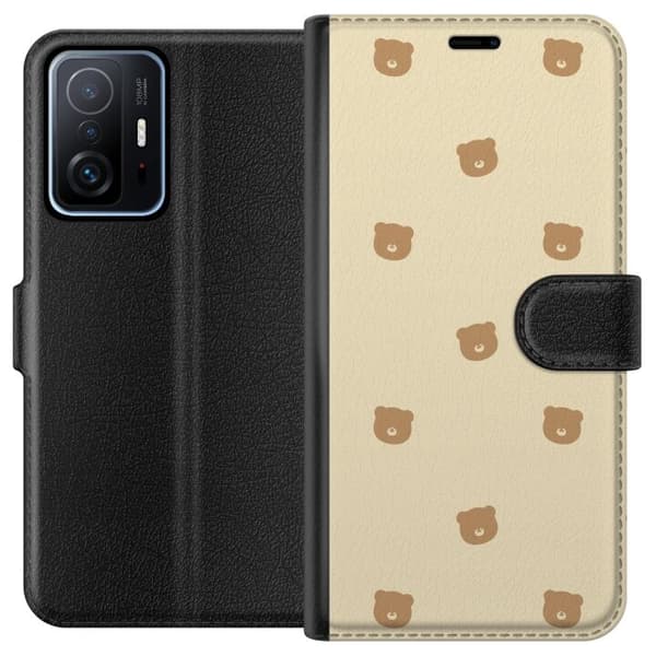 Plånboksfodral till Xiaomi 11T med Björnmönster
