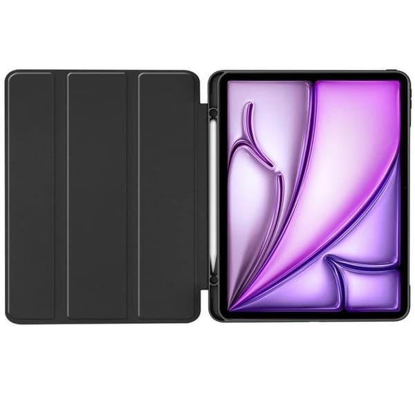 Tech-Protect iPad Air 13 (2024) Taske med Penåbning - Sort Svart