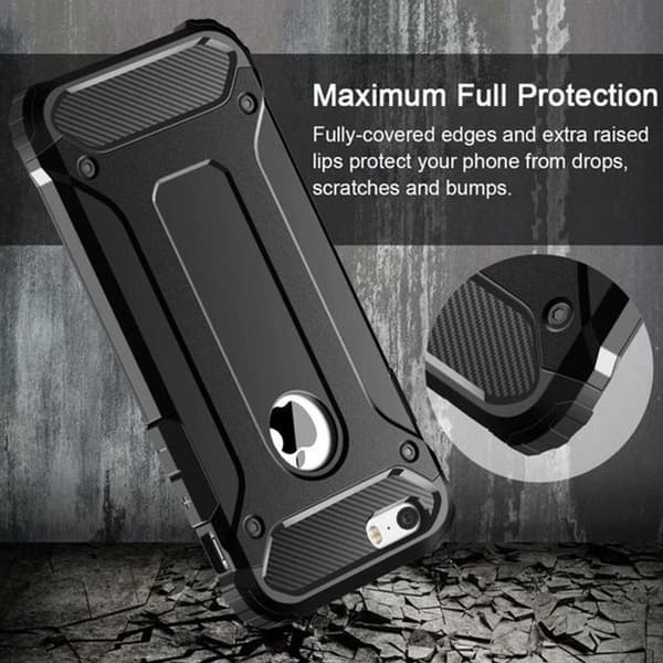 ARMOR Cover til iPhone 8 Sort Black