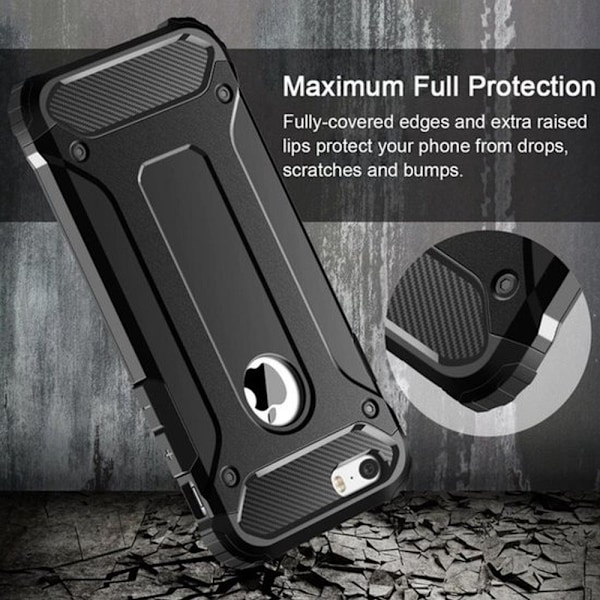 ARMOR Kuori iPhone 8 Musta Black
