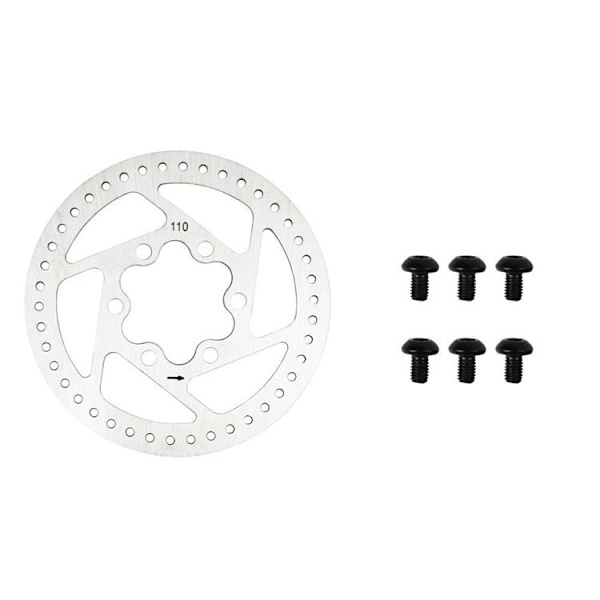 Scooter Bremseskive 110mm FSDIS-009 Silver