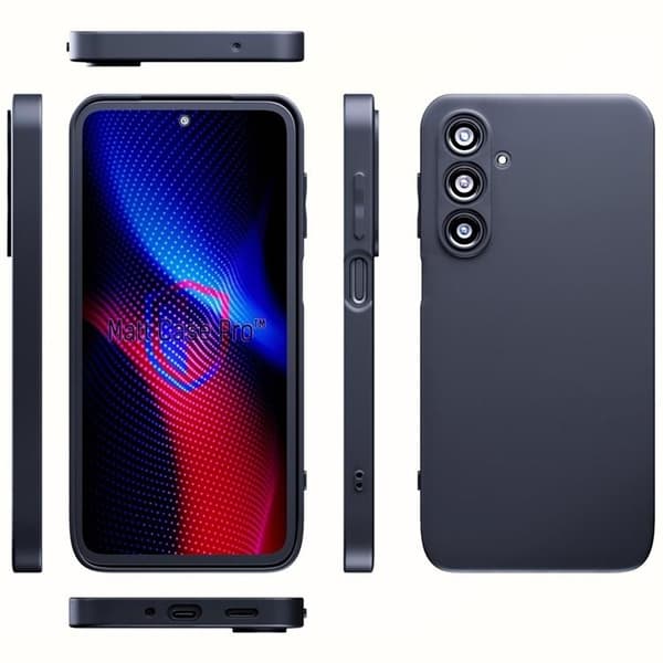 3MK Mobilskal till Galaxy M35 5G Matt Pro - Svart Svart