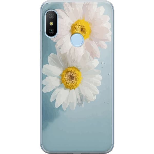 Mobilcover til Xiaomi Mi A2 Lite med Sommerblomster