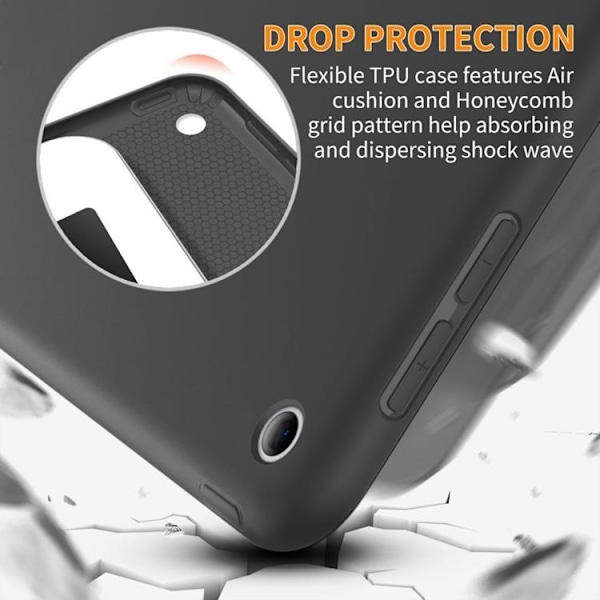 Tech-Protect iPad 9.7" (2017/2018) Fodral Smart - Svart Svart