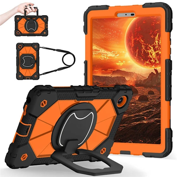 Lenovo Tab K9 Mobilskal Silikon Kickstand Orange