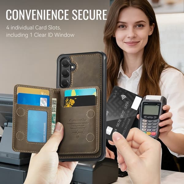 CaseMe Mobilskal för Samsung Galaxy S26 Plus Magnetiskt PC + TPU - Kaffe