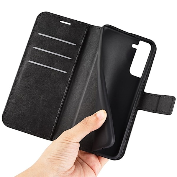 Galaxy S23 Plus Plånboksfodral Folio Flip - Svart Svart