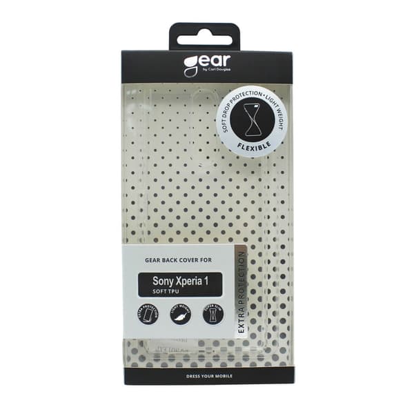 GEAR Mobilcover TPU Sony Xperia 1 - Transparent Transparent