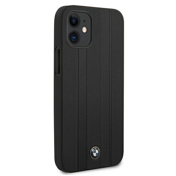 BMW Signature Dækmærker Skal iPhone 12 Mini - Sort Black