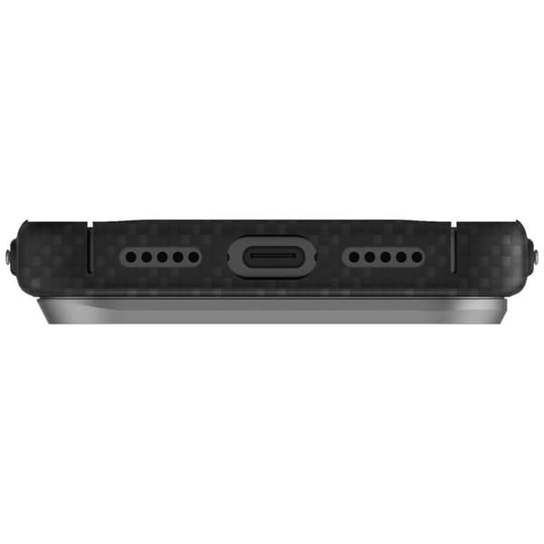 UNIQ Mobilskal till iPhone 17 Pro MagSafe Keva EDGE Svart