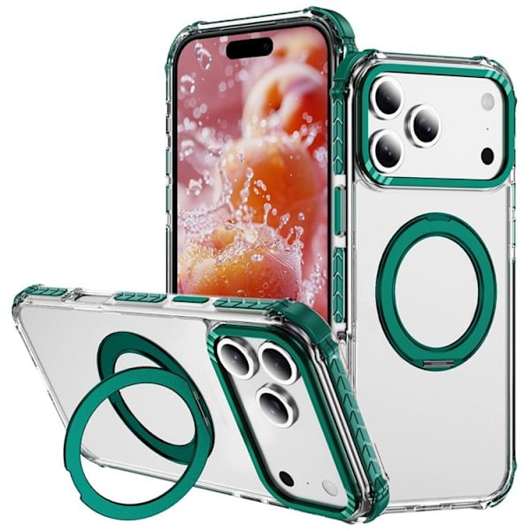 Mobilskal till iPhone 17 Pro MagSafe Anti Drop - Grön Grön