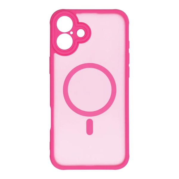 Telefontaske til iPhone 15 MagSafe Full Matte - Pink Rosa
