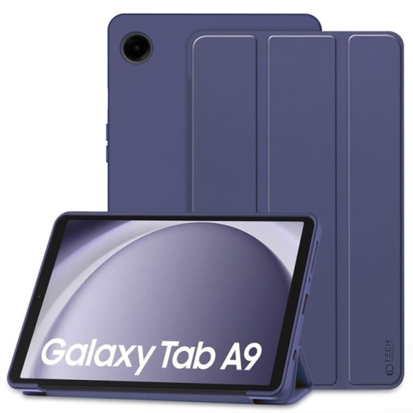 Tech-Protect Galaxy Tab A9 -kotelo Smart - laivastonsininen