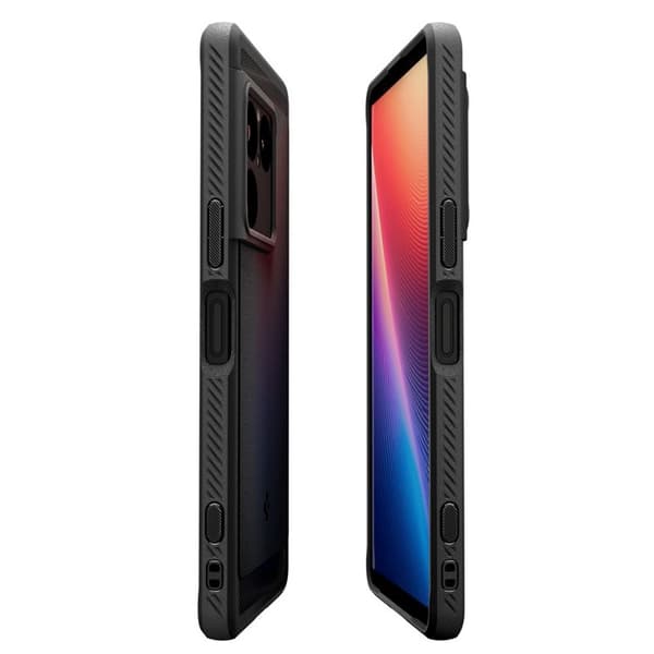 Spigen Sony Xperia 1 VIII Mobilskal Rugged Armor - Matte Svart Svart