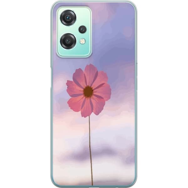 Mobilcover til OnePlus Nord CE 2 Lite 5G med Rosa blomst