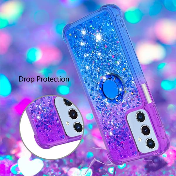 Mobilskal till Galaxy A17/A26 Kickstand Gradiant Quicksand Lila