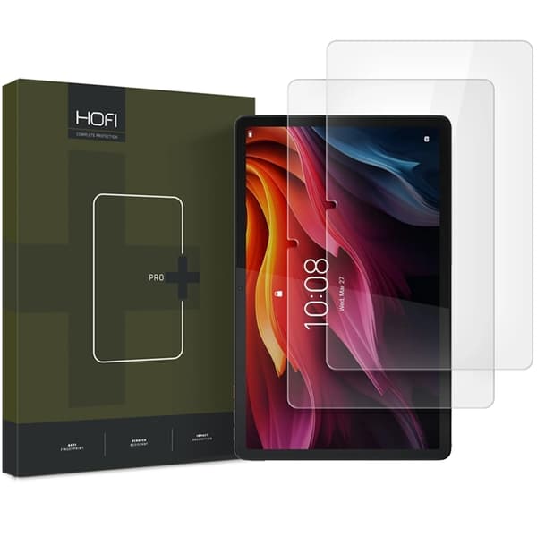 Hofi [2-Pack] Lenovo Tab K11 Plus Härdat Glas Skärmskydd Pro Plus Transparent