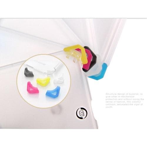 MOSHUO Cat Ear Matte Skal till Apple iPhone 6/6S - Transparent Transparent
