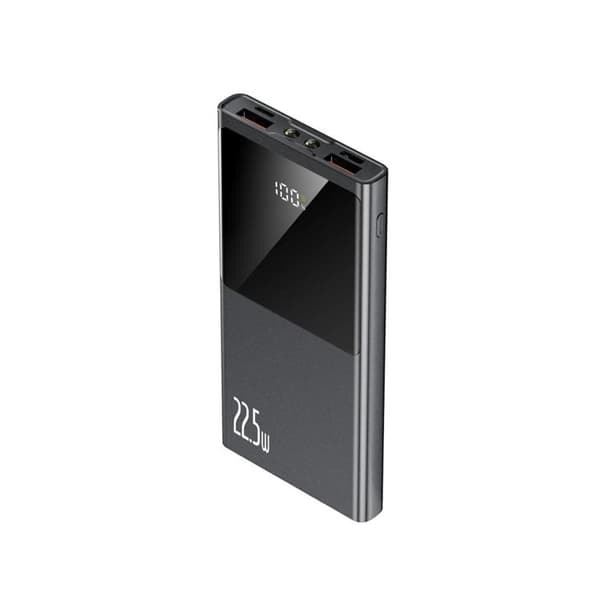 Tech-Protect Powerbank 20000 mAh - Grå Svart