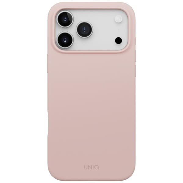 UNIQ Mobilskal till iPhone 17 Pro Max MagSafe Lino - Rosa Rosa