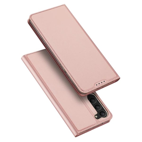 Dux Ducis Galaxy S23 Plus Plånboksfodral Skin Series - Rosa