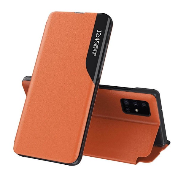 Eco Læder View Case Huawei P40 Pro Case orange