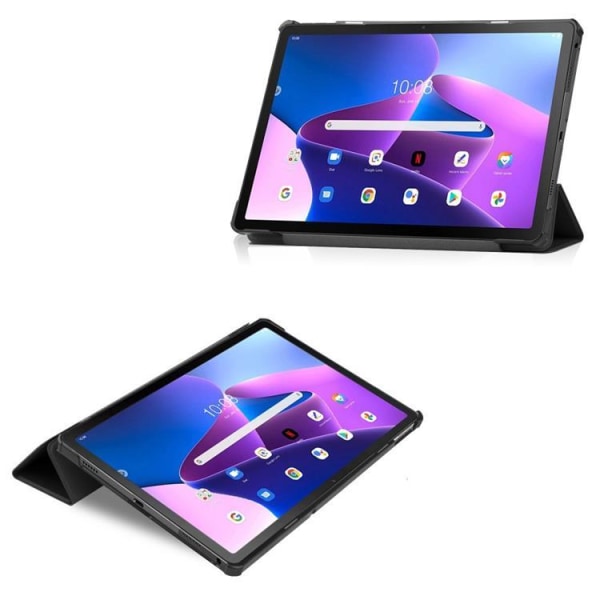 Lenovo Tab M10 Plus Gen 3 10.6 -kotelo Smart - musta