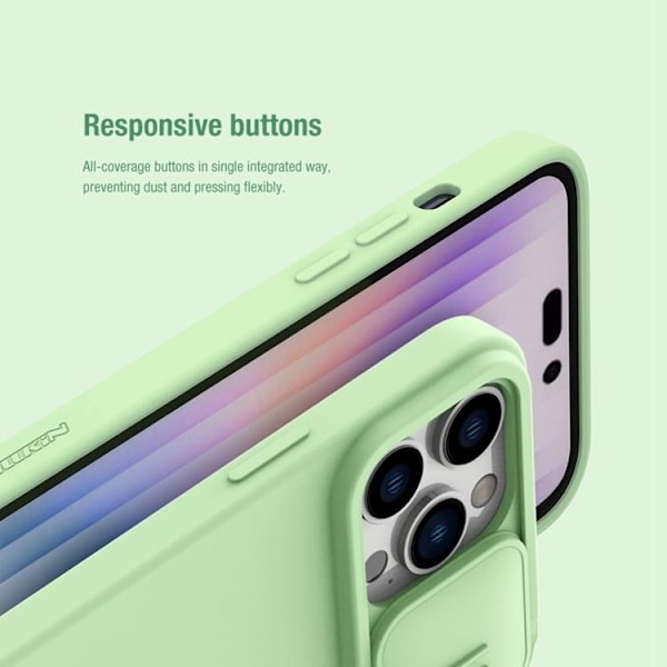 Nillkin iPhone 14 Pro Max Skal Magsafe Magnetic - Blå
