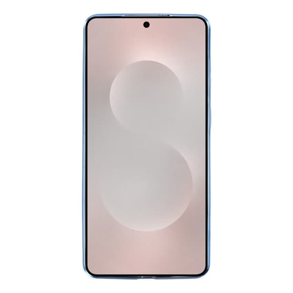 KADEM Samsung Galaxy S26 Edge Skal Blommor TPU Flexibel Gradient - Blå