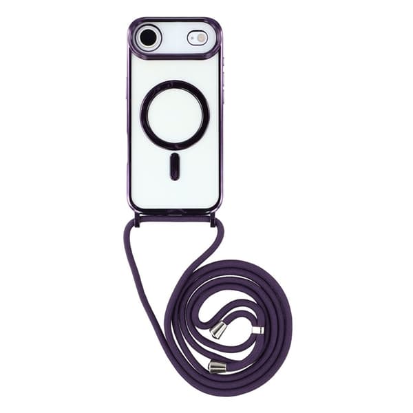 Mobilskal till iPhone Air MagSafe Electroplating Edge TPU - Lila Lila