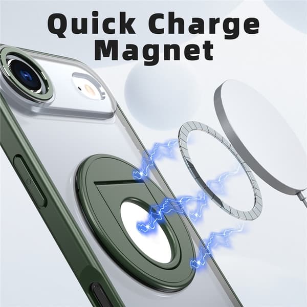 Mobilskal till iPhone Air MagSafe Rotating Kickstand - Grön Grön