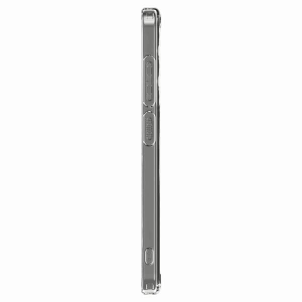 Spigen Mobilskal till Galaxy S25 Magsafe Ultra Hybrid - Zero One Vit Transparent