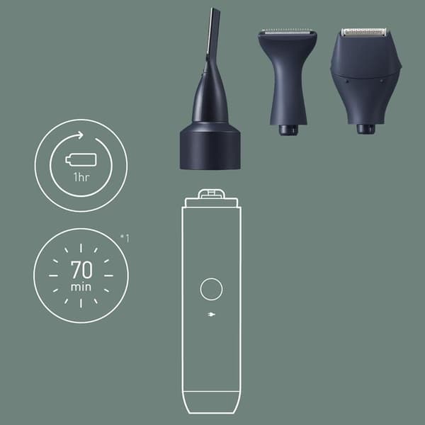 Panasonic Multishape Acc Dtrim ER-CDT1 Svart