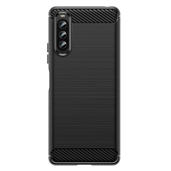 Sony Xperia 10 IV Cover Carbon Fiber - Sort