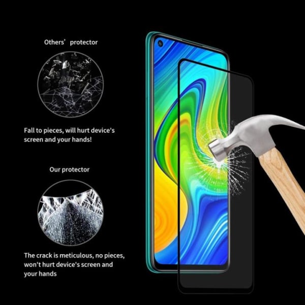 [1-PACK] Xiaomi Redmi 10 4G (2021/2022) skærmbeskytter i hærdet glas -