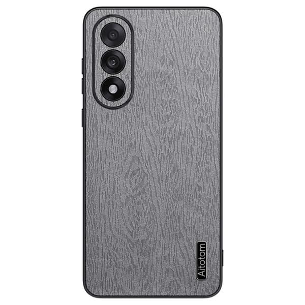 Mobilskal till OnePlus Nord 5 Wood Texture - Grå Grå