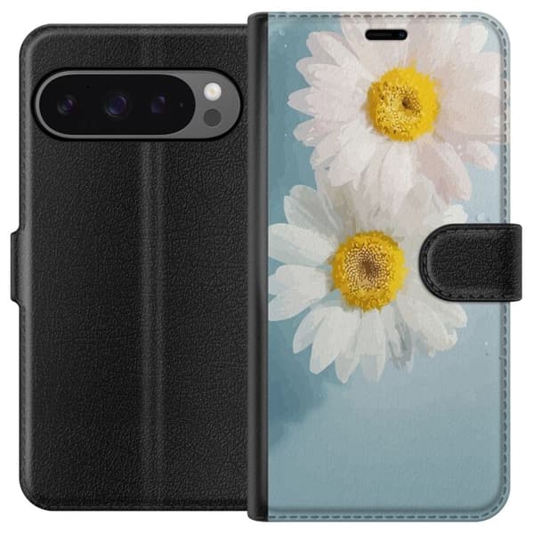 Plånboksfodral till Google Pixel 9 Pro XL med Sommarblommor