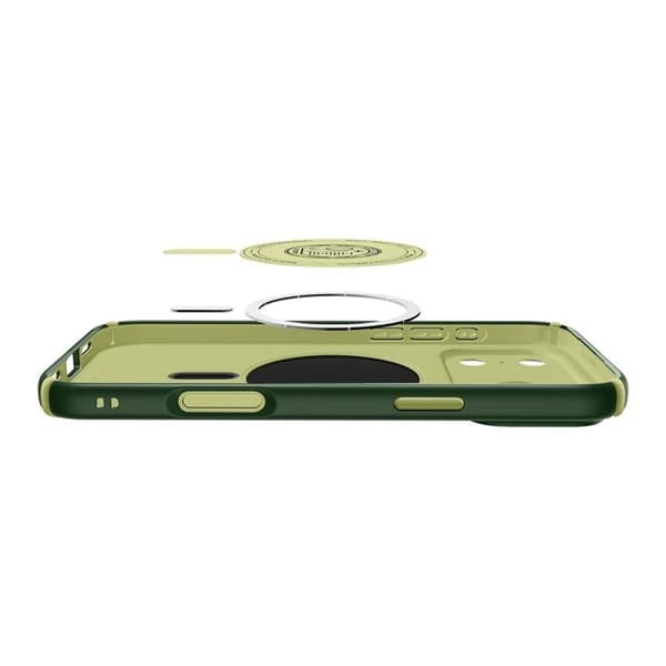 Spigen Mobilskal till iPhone 17 Pro Magsafe Nano Pop Hybrid - Grön Grön
