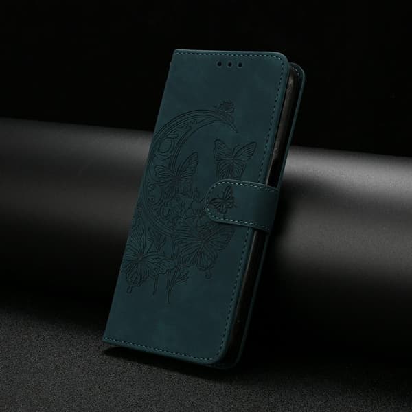 Samsung Galaxy S26 Edge Plånboksfodral Konstläder Ställ - Grön