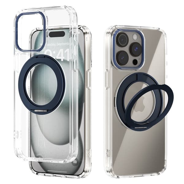 ABEEL Q-LUCK Mobilskal till iPhone 14 Pro Shockproof Blå