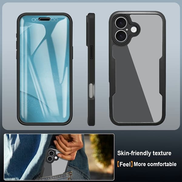 Mobilskal till iPhone 17 Acrylic + TPU - Grön Grön