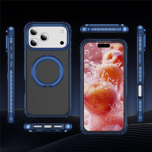 Mobilskal till iPhone 17 Pro MagSafe Skin Touch - Blå Blå