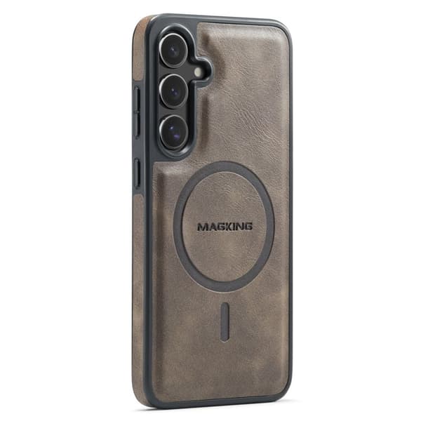 MAGKING Mobilskal för Samsung Galaxy S26 Magnetiskt PC + TPU - Kaffe