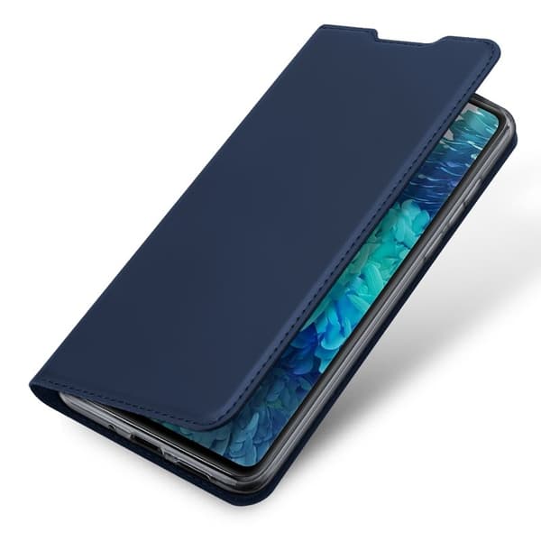 DUX DUCIS Skin Pro Samsung Galaxy S20 FE Plånboksfodral KonstLäder - Blå
