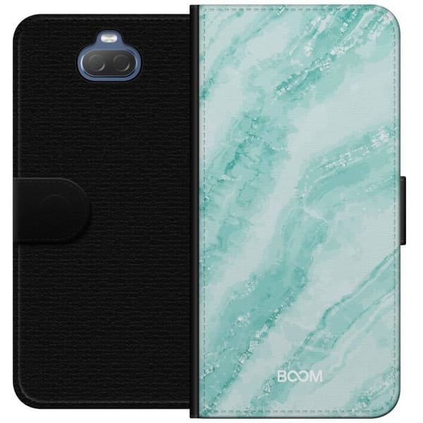 Pung Taske til Sony Xperia 10 med Mint Marble