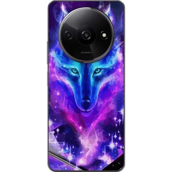 Mobilskal till Xiaomi Redmi A3 med Neon Varg
