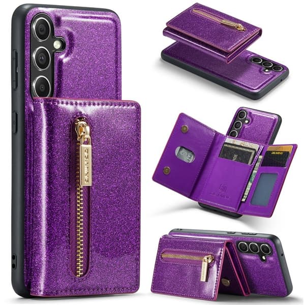 DG.MING M3 Series Mobilskal till Samsung Galaxy S23 FE Glitter Lila