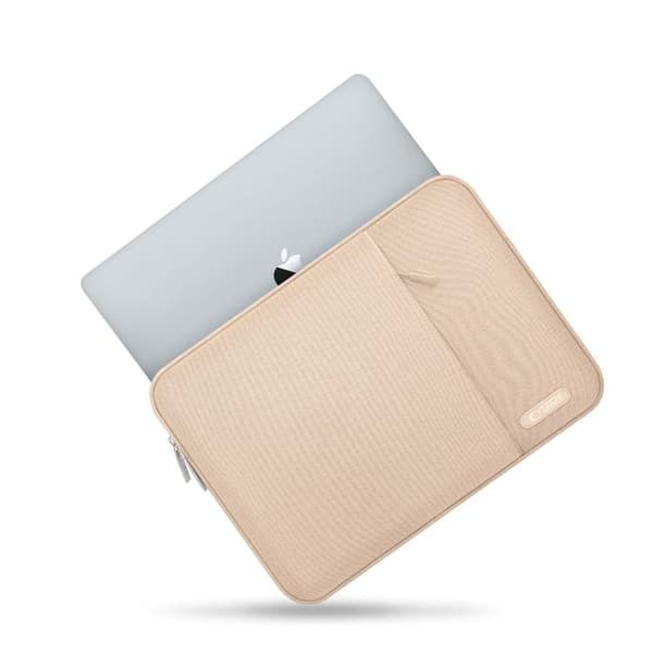 Tech-Protect bærbar taske til (13-14") - Caffe Latte Beige